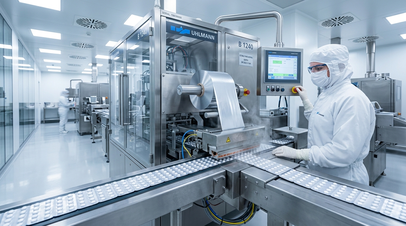 Certified Pharmaceutical Blister Packaging Cleanroom Line