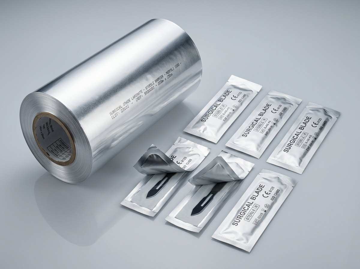 Surgical Blade Packaging Foil Paper